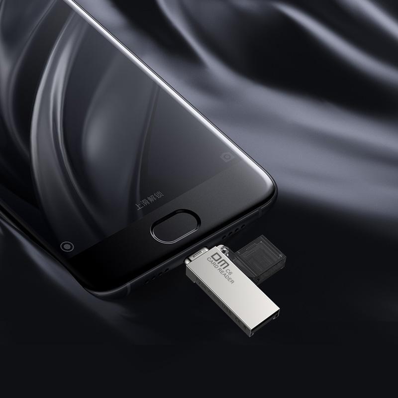 USB-C Card Reader CR006 Micro SD/TF for MacBook or Smartphone