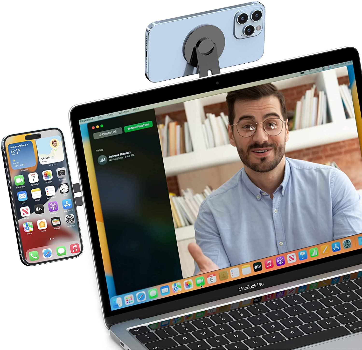 The best phone mount on the market. The best laptop phone mount available. Strongest magnetic phone mount.