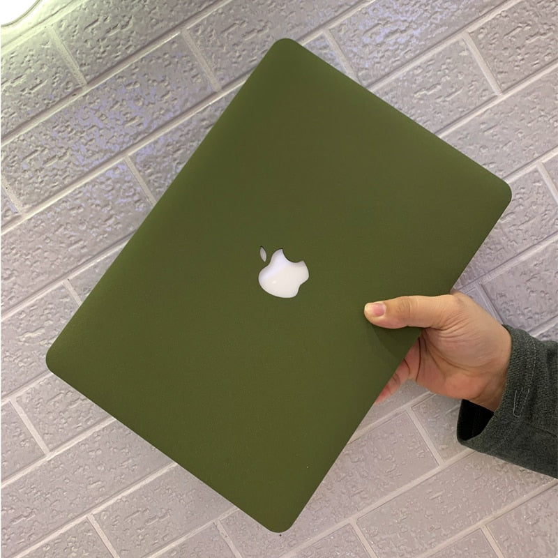 Cream Hard Case For Macbook Pro & Air