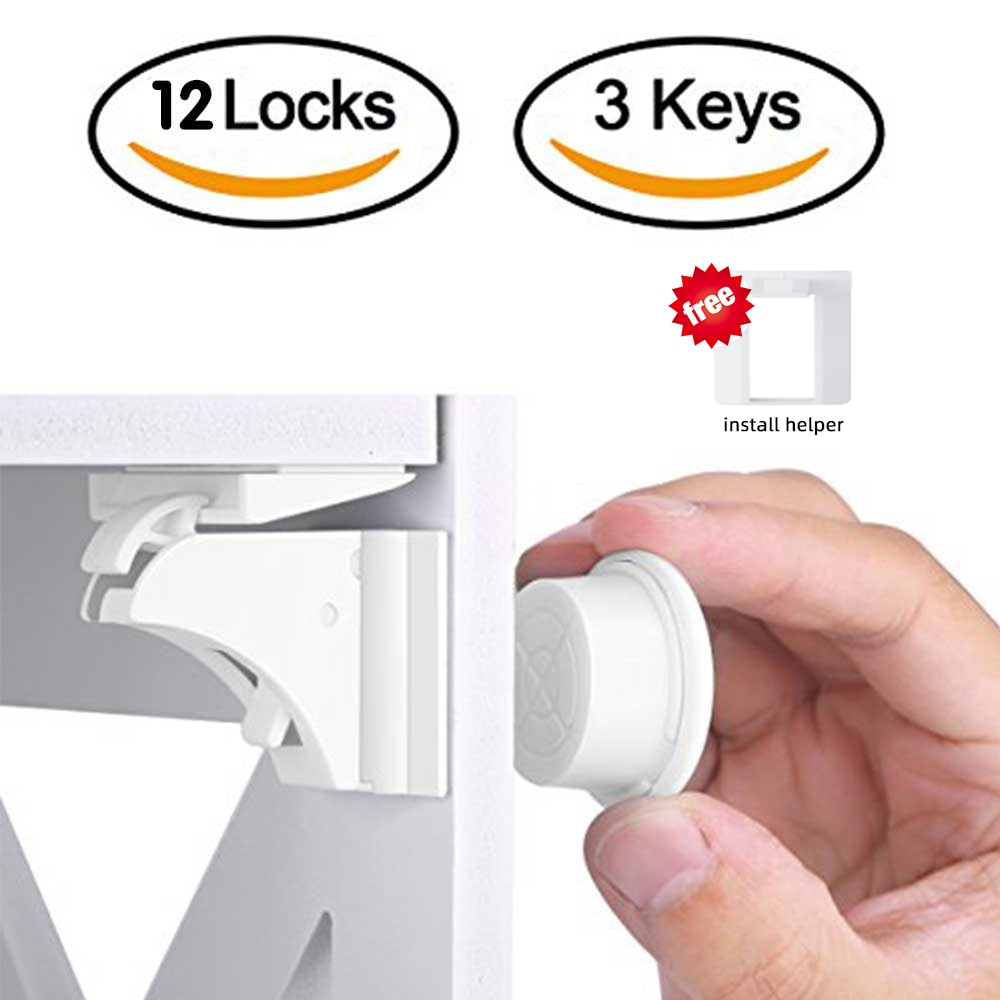 MagLock - Baby-Proof Magnetic Cabinet Locks