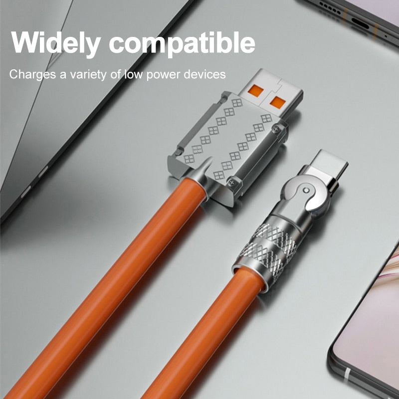 RoloCharge - 180° Rotating Fast Charge Cable