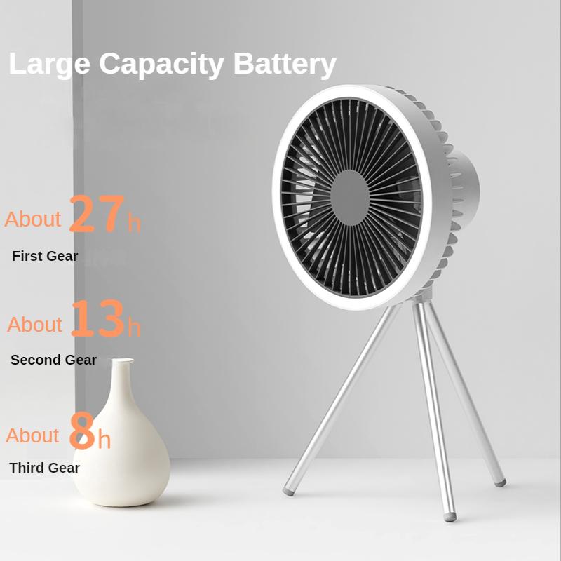 Portable USB Tripod Stand Desktop Fan