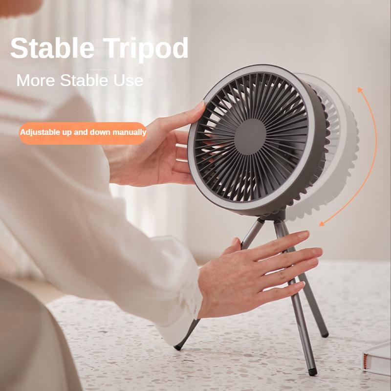 Portable USB Tripod Stand Desktop Fan