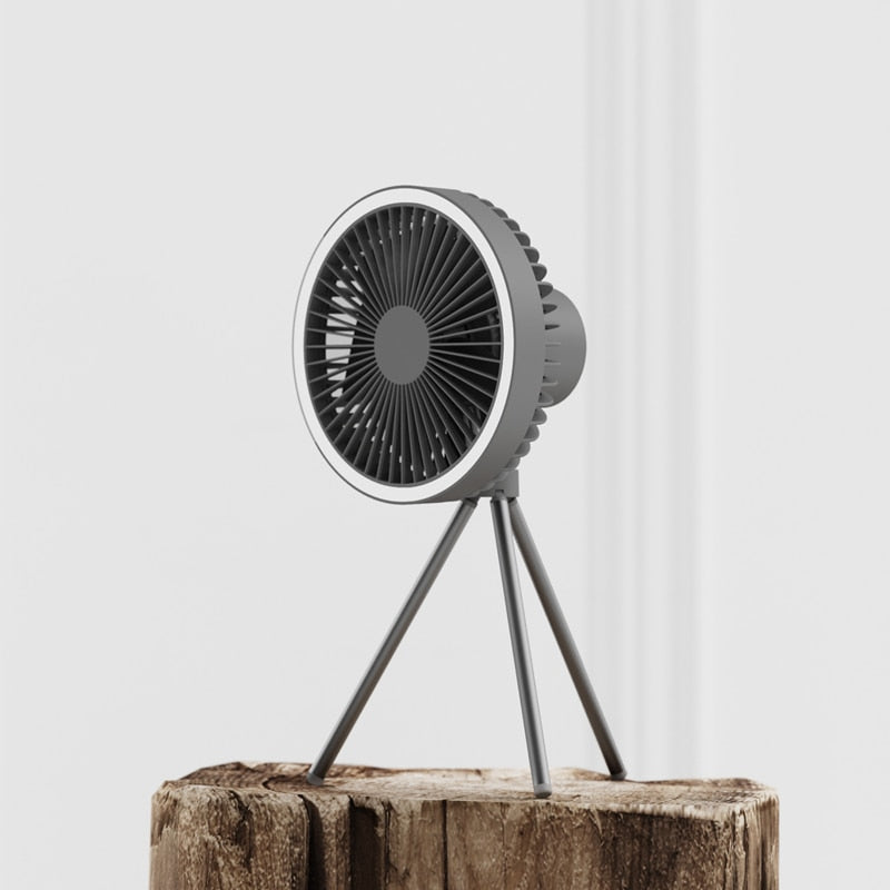 Portable USB Tripod Stand Desktop Fan