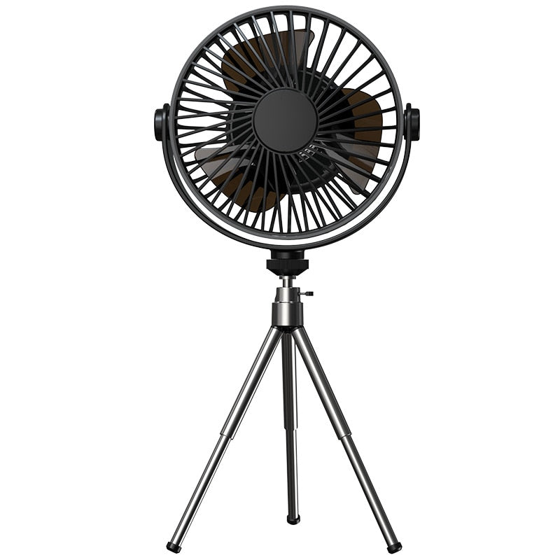 Portable USB Tripod Stand Desktop Fan