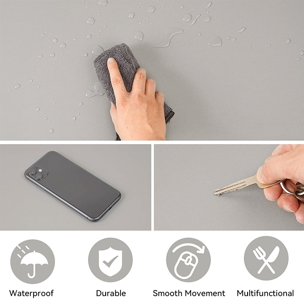 Leather Desk Mat (Waterproof)