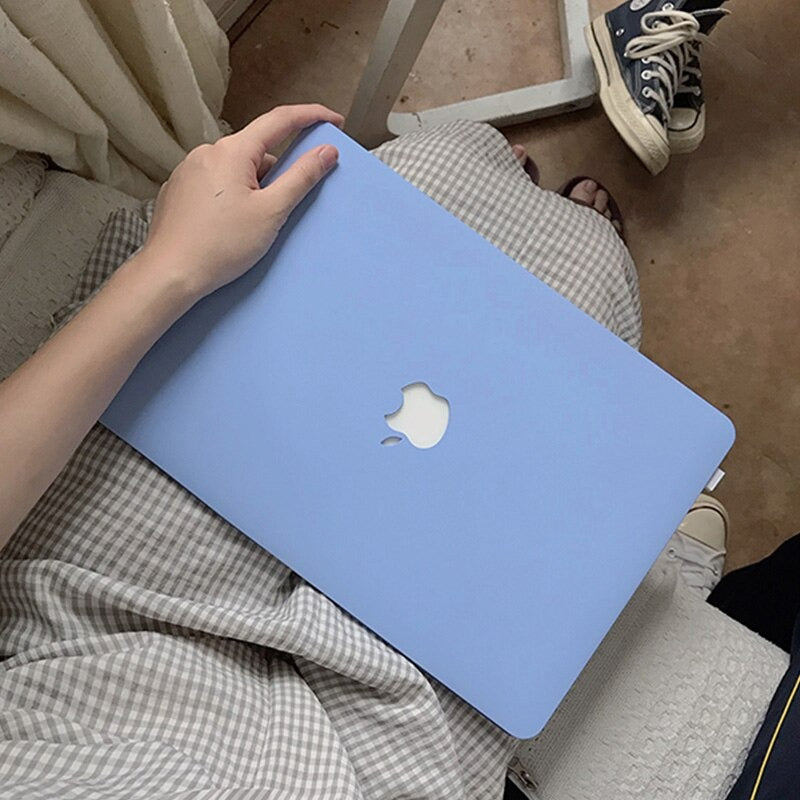 Cream Hard Case For Macbook Pro & Air