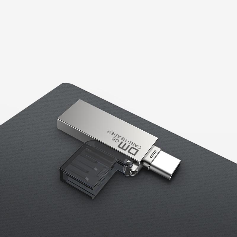 USB-C Card Reader CR006 Micro SD/TF for MacBook or Smartphone