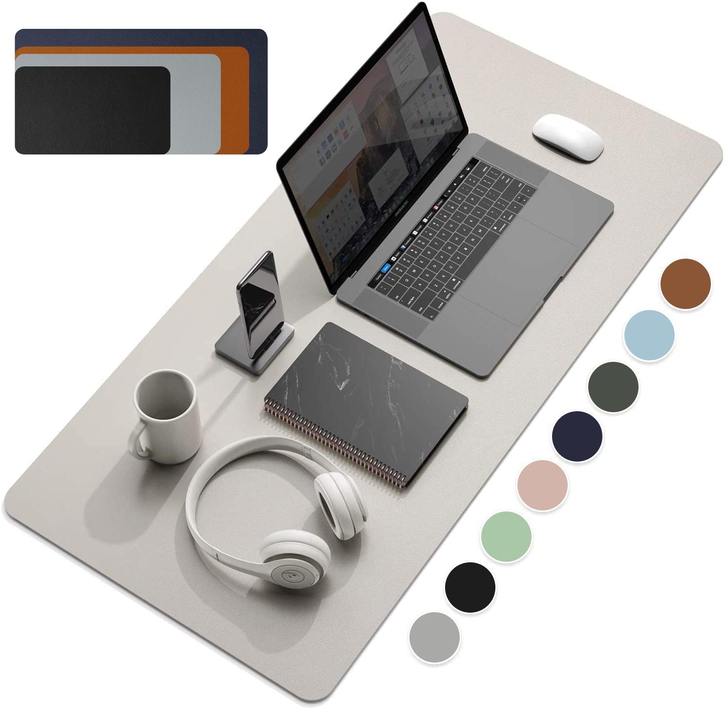 Leather Desk Mat (Waterproof) – The LapMount