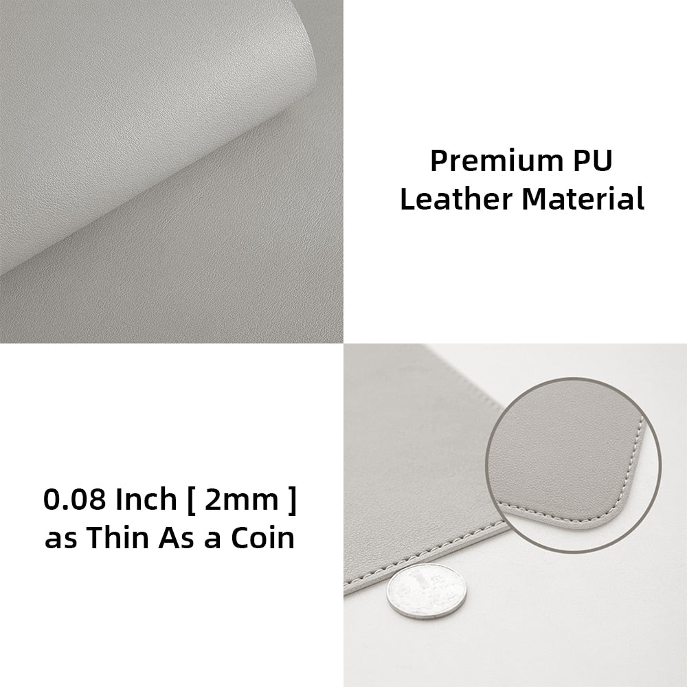 Leather Desk Mat (Waterproof)